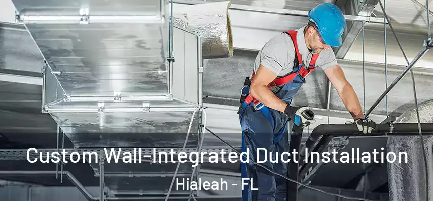  Custom Wall-Integrated Duct Installation Hialeah - FL